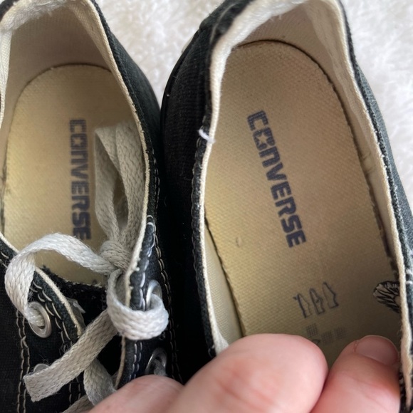 Converse all star black and white low top sneakers - Picture 9 of 9